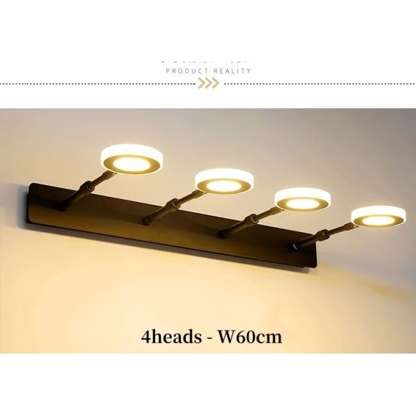 360 Degree Rotating Makeup Lights LED Vanity Light Bathroom Mirror Cabinet Light (WH-MR-76)