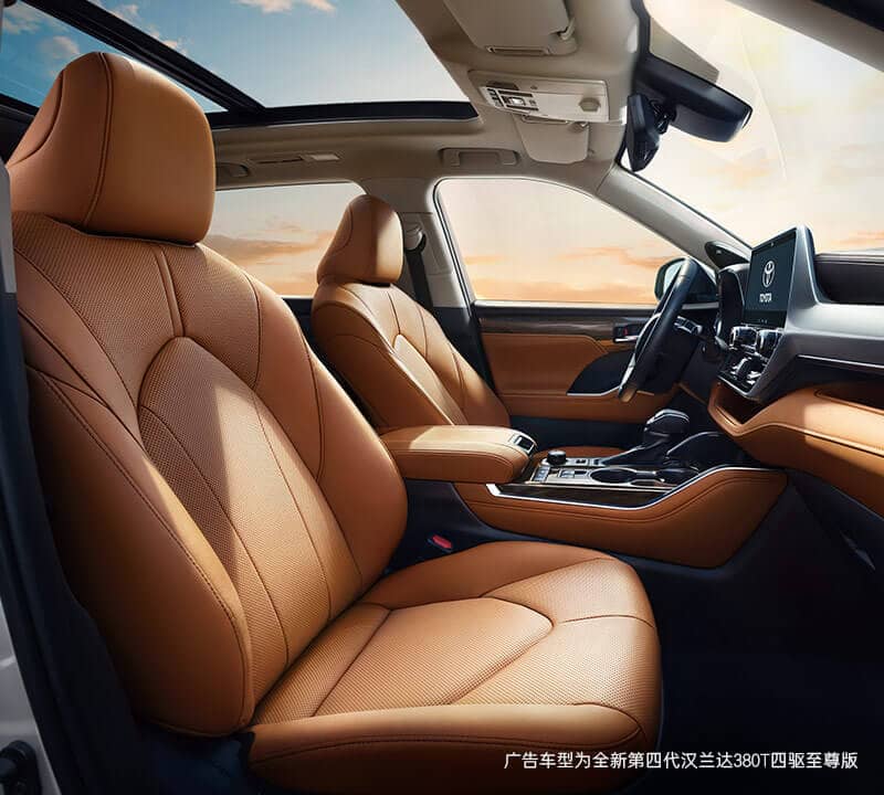 Manufactured 2023 To-yota Highlander Sedan Cars Left Hand Drive Electric Rear Window from Sedan Manufactured