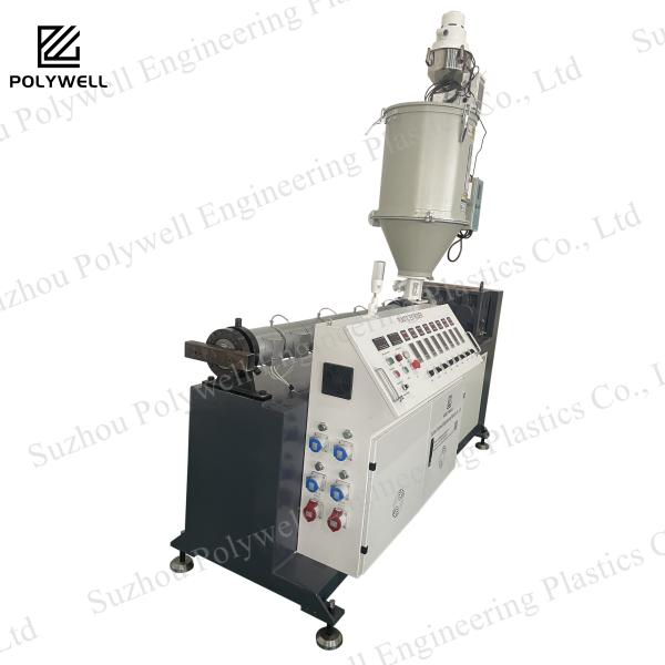 Quality 70mm Single Screw Extruder Produce Polyamide Profile Insert Into Aluminum System Window for sale