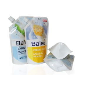 Laminated Liquid Pouch Bag With Spout PET12 / PE110 Material