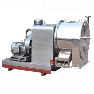 China SS316l automatic continuous HR630 stage single phase pusher centrifuge for salt wholesale