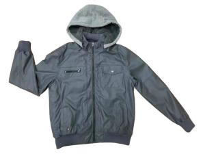 China Faux Leather Padded Puffer Jacket wholesale