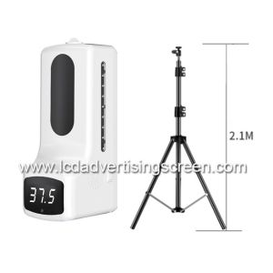 Temperature Measurement Touchless Hand Sanitizer Dispenser 1000ml