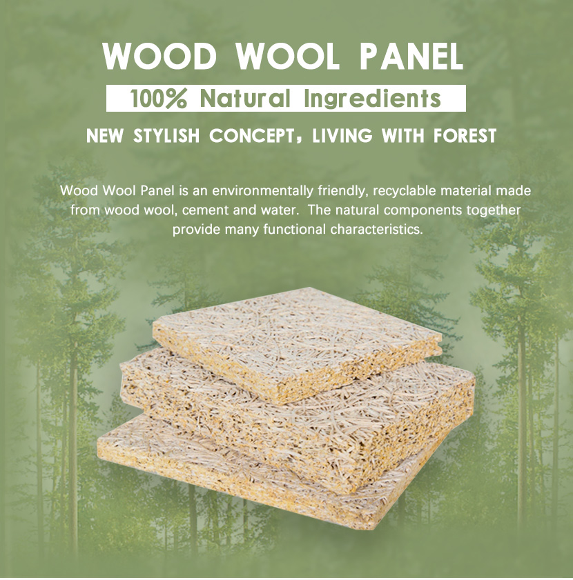 Recording Studio Hexagon Eco-Friendly Wood Wool Cement Acoustic Panel