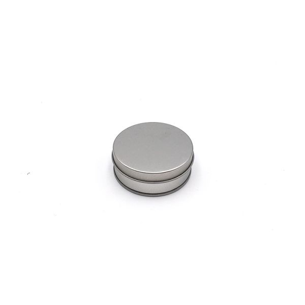 Cylinder Rustproof Printed Tin Boxes Multipurpose With PVC Window