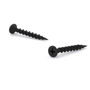 China Bugle Head Drywall Screws Black Phosphated Coarse Thread Drywall Screw wholesale
