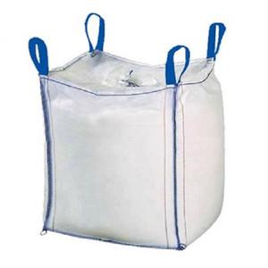 China Container Big Bulk Jumbo Fibc Bags 1 Ton 1.5 Ton 2 Ton With Nylon Webbing Lifting wholesale