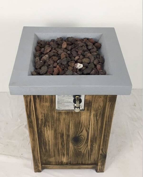 Factory price garden real flame LPG NPG propane outdoor ggas fireplace direct vent fire pit bowls