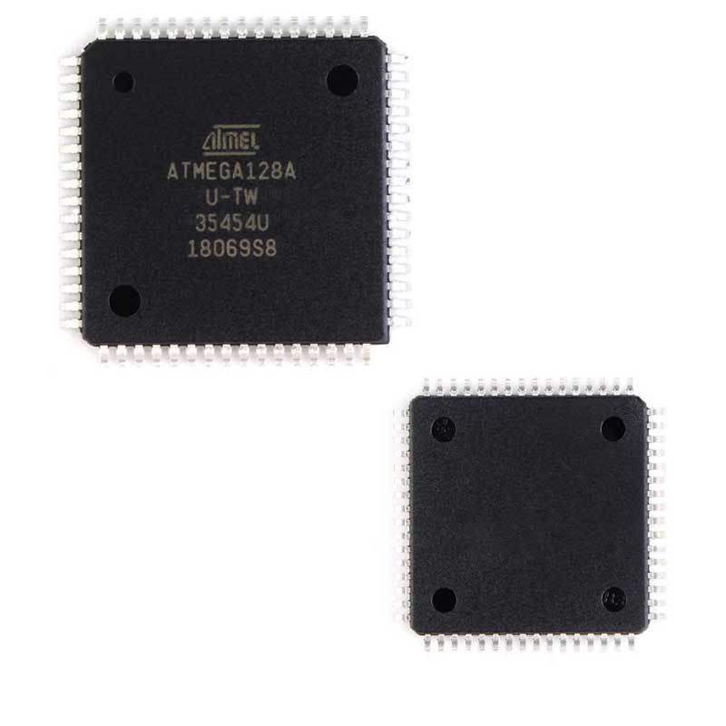 128kB 8bit MCU Microcontroller Unit AVR Core Microcomputer Chip ATMEGA128A-AU
