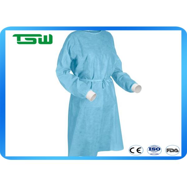 CPE Nonwoven Isolation Gown