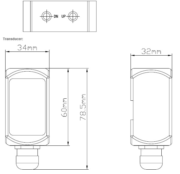 Battery Support Data logger clean liquid Bidirectional Ultrasonic Flow Meter