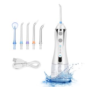 China Rechargeable Portable Water Flosser With Detachable Water Tank wholesale