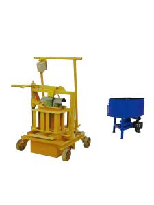 Mechanical Cement Brick Making Machine , Hydraulic Block Machine QMR2-45