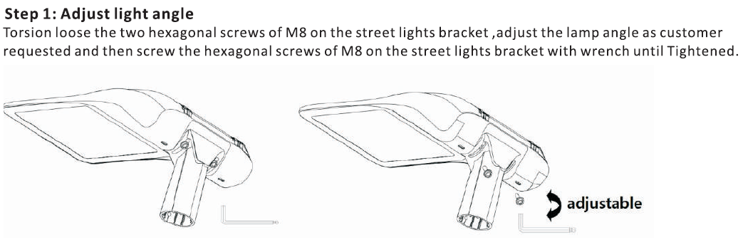2020 Hot sale Outpt street led lights with motion serson for highway display