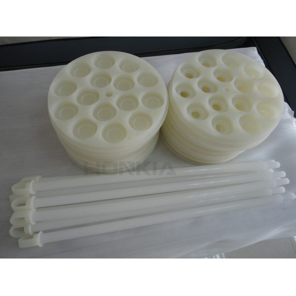 Polypropylene CNC Plastic Parts, CNC Machined Components High Precision