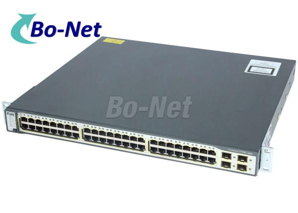 Quality Catalyst 3750 Series Cisco Content Switch 10/100/1000 48 Port WS-C3750G-48TS-S for sale