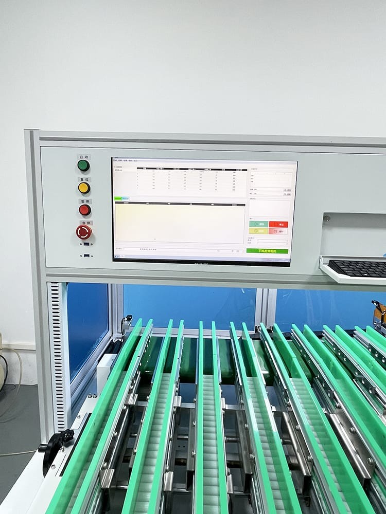 8 Channel Prasmatic Battery Cell Sorting Machine Cell Selector Mechanical Structure 1000W