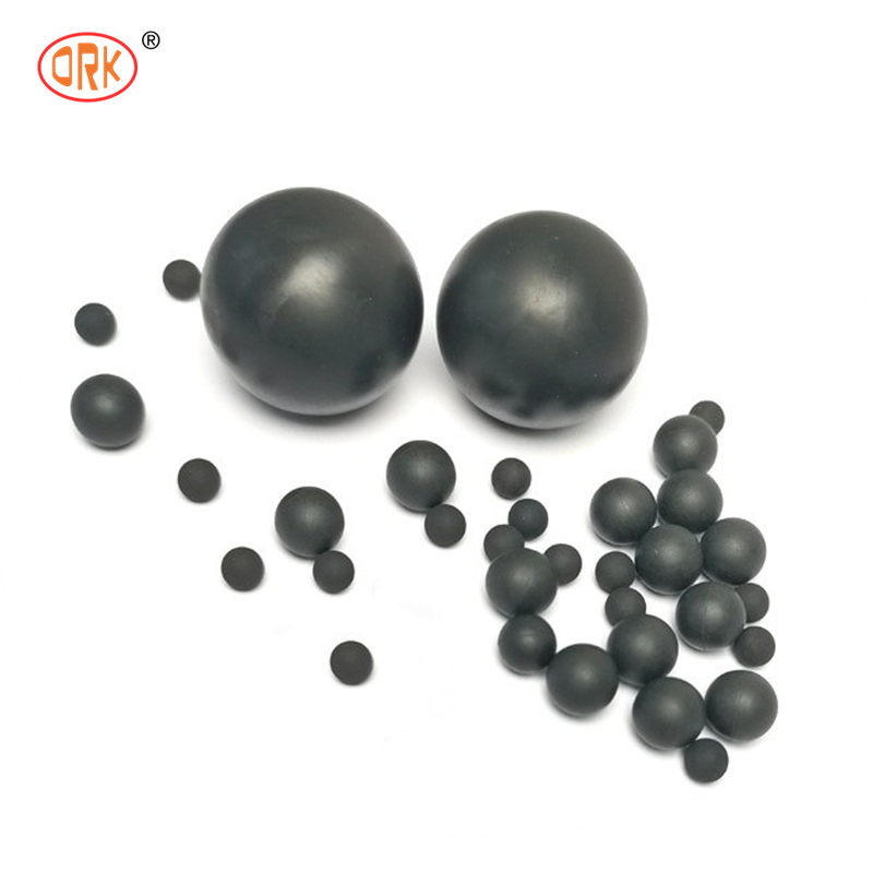Hard Mechanical Rubber Seal Heat Low Temperature Resistance Solid Silicone Rubber Ball