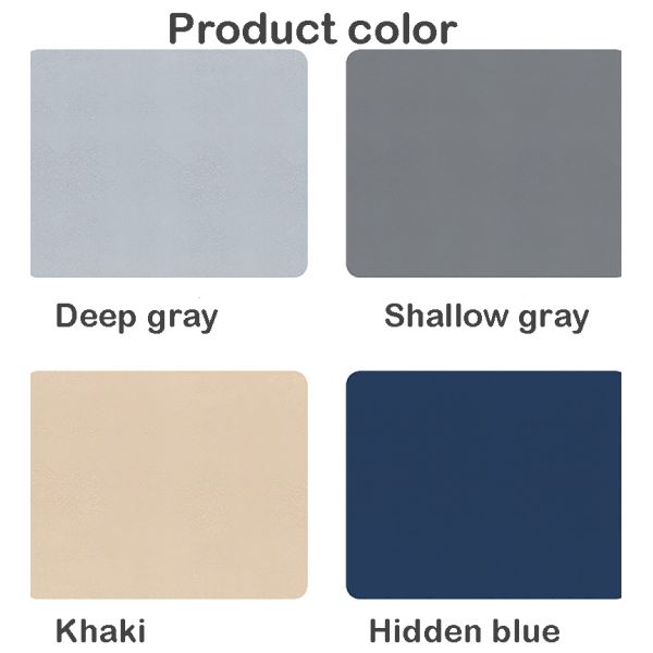 Non Slip Water Resistant Blue Rectangle Polyester Kitchen Counter Top Mats for Benefit