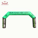 color logo digital printing inflatable arch/gate archway for event running