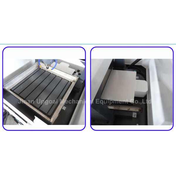 Half Closed Metal Mold CNC Engraving Machine 4 Axis