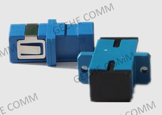 Quality Metal Dust Cap 0.2dB 1550nm SC To SC Duplex Adapter for sale