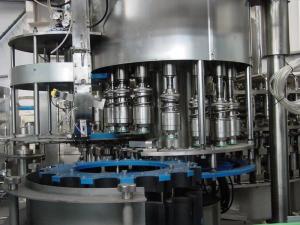 China RCGF Small Scale Juice Bottling Equipment 12 Capping Heads For Plastic Bottle wholesale