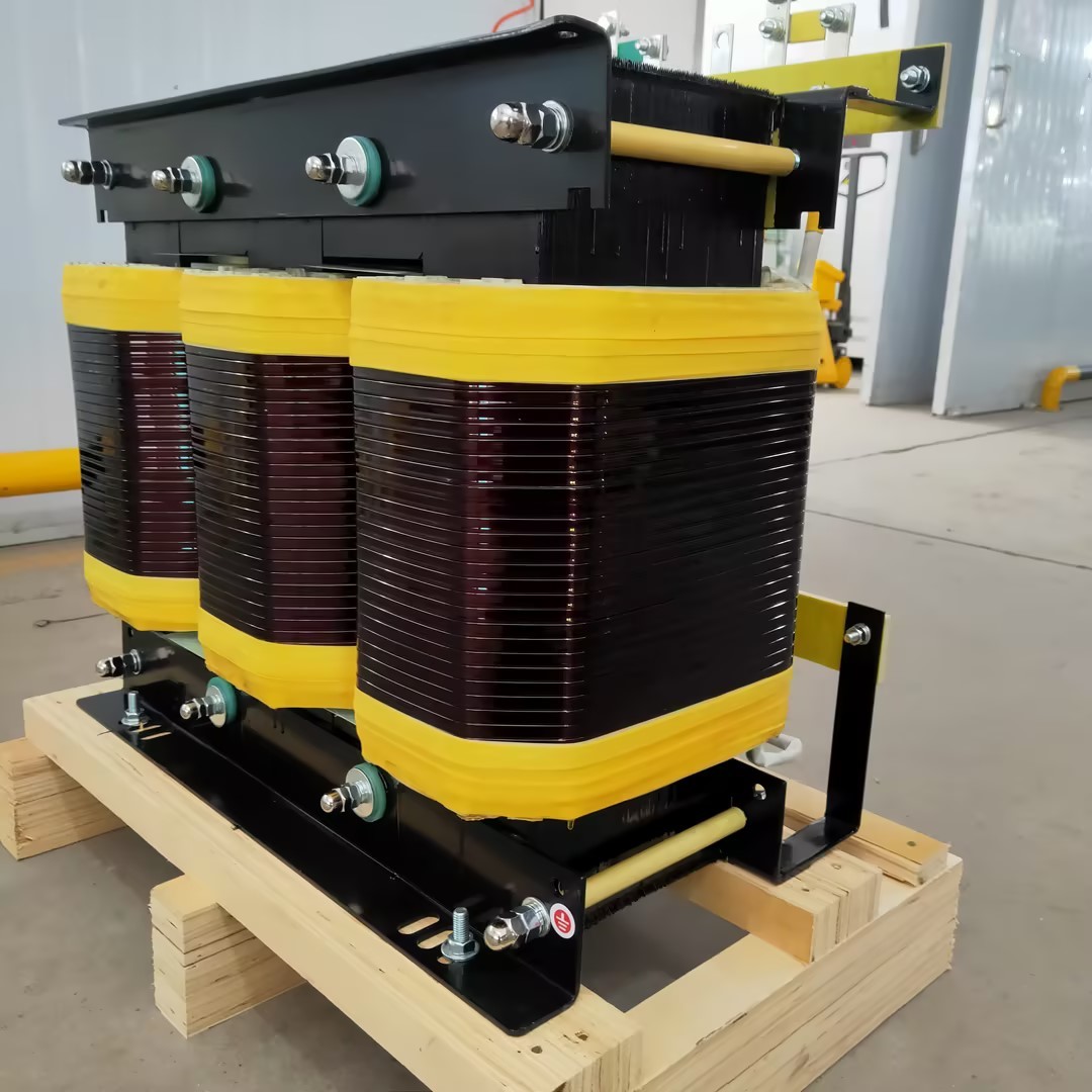 105kVA Three Phase Dry Type Isolation Transformer 480V/600V to 380V Dyn11 Open Type IP00 UL Listed