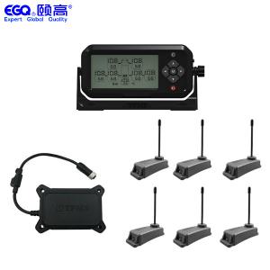 China Binding Type Six Tire RS232 Trailer Tire Monitoring System wholesale