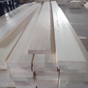 Solid Wood Panel for Apartment using Poplar Wood Slats Design