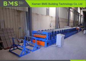 Roof Panel Double Roll Forming Machine With Yield Strength 235-345Mpa