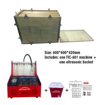 Quality Flow Fuel Injector Tester And Cleaner / Fuel Injector Testing Machine for sale