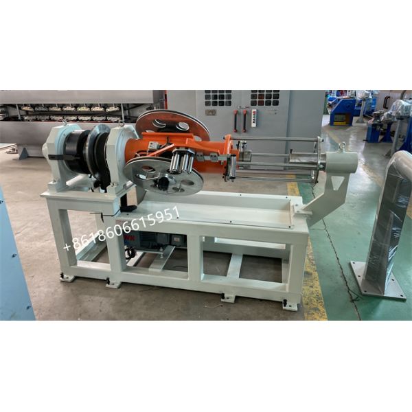 High Speed Cable Taping Machine Eccentric And Tangential Type Non Metallic Wrapping Tapes On Wire