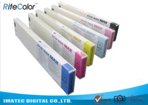 Odorless Wide Format Inks , 440ML Eco Sol Max Ink Cartridges With Chips