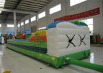 Attractive Inflatable Bungee Jump / Runway , Kindergarten Baby Bungee Run Bounce