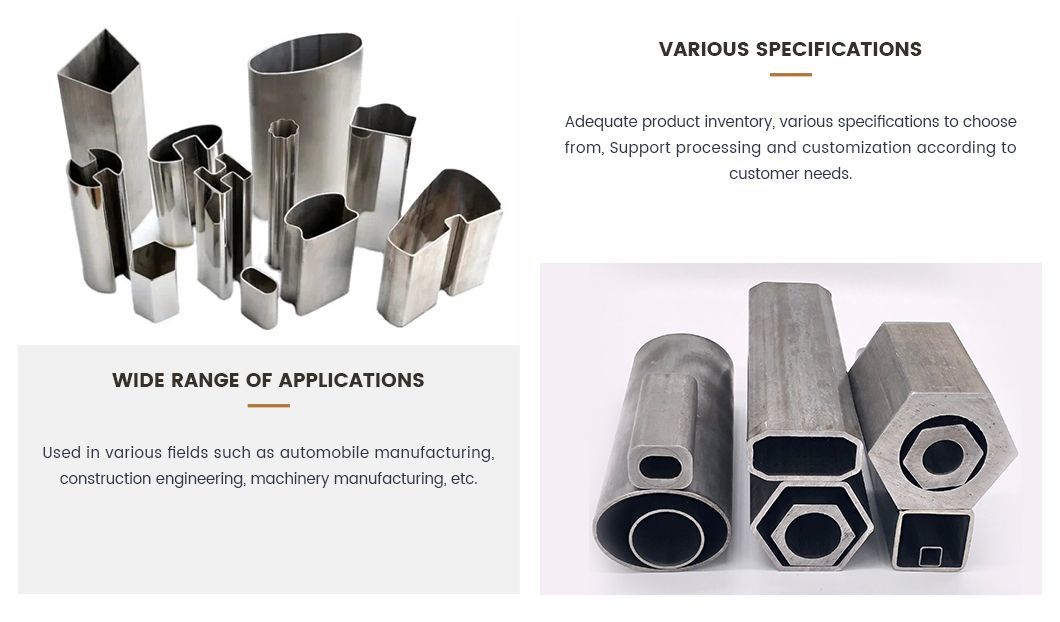 Floor Price Various Types Support Customization External Special-Shaped Steel Pipe