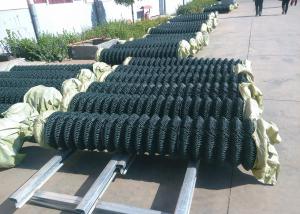 China Closely Spaced Cyclone Wire Diamond Chain Link Fence wholesale