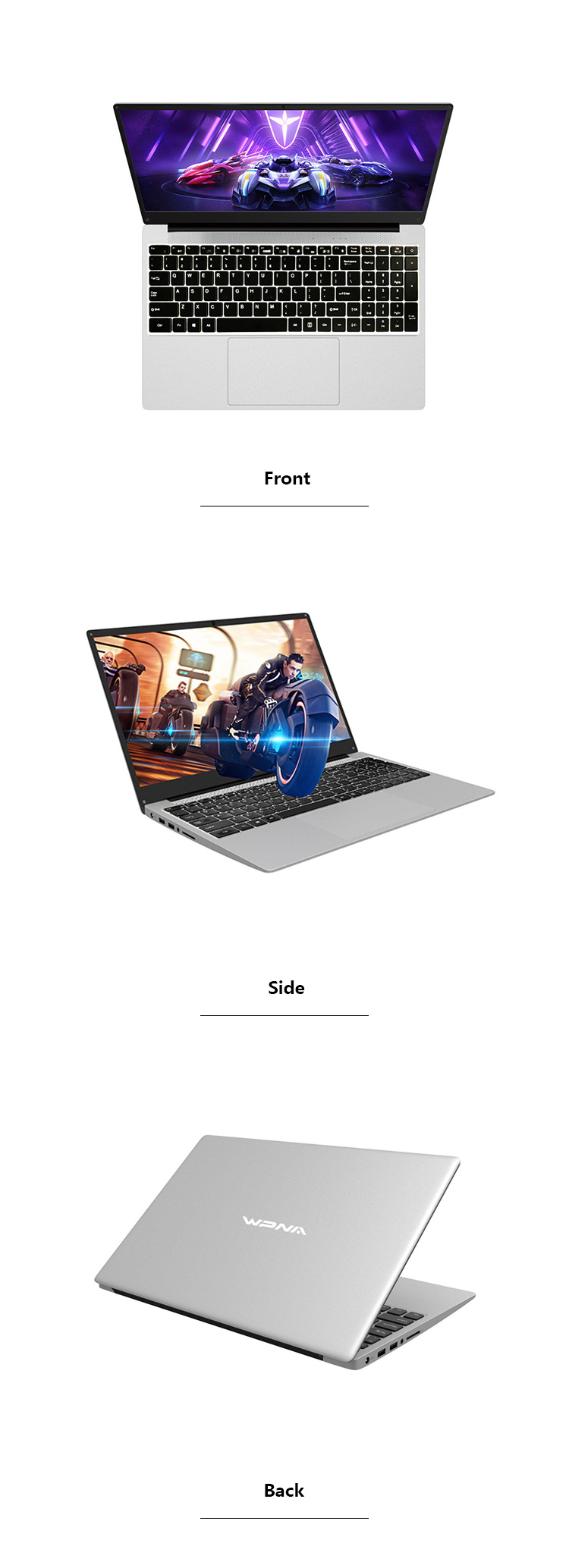 Fast Running 15.6 inch Intel Core i5 8250 Laptop with IPS Panel and Backlit Keyboard