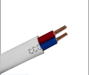 China 2 Core Fire Resistant Cable 1.5mm2 Black Red Parallel PVC Insulated Monitor Audio Speaker Cable wholesale