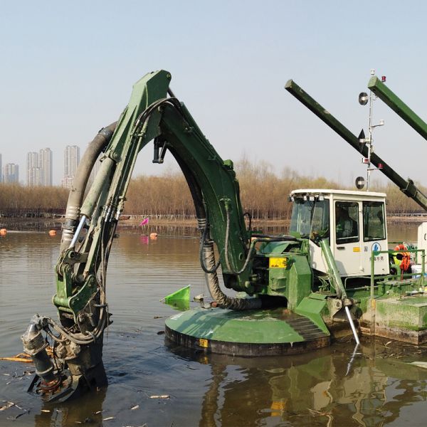 Multipurpose Amphibious Cutter Suction Dredger with Submersible Pump Customized Design