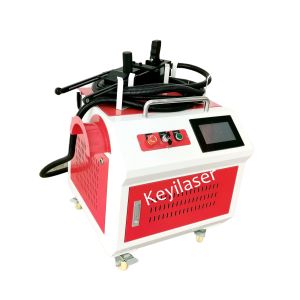 China 80w 100w metal stainless steel fiber laser cleaning machine wholesale