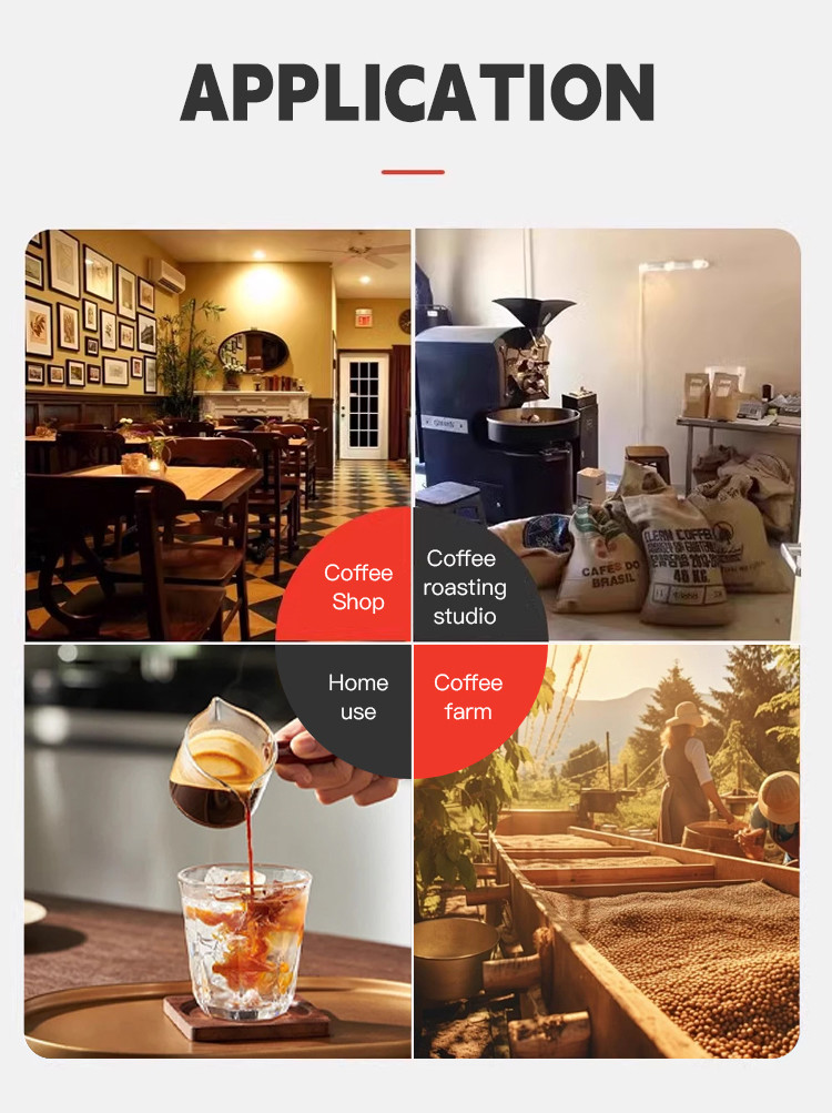 Industrial Automatic Espresso Coffee Roasting Machine 60kg Coffee Bean Roaster Machine