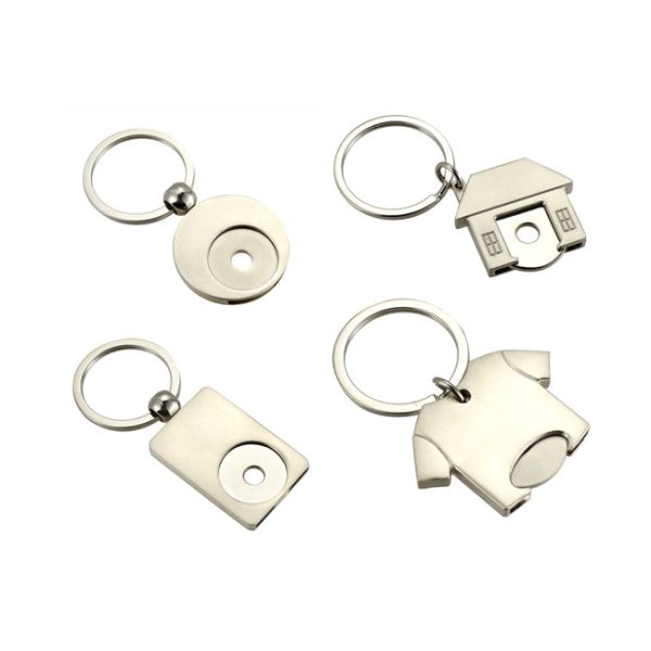 Car Coin Cute Metal Keychain