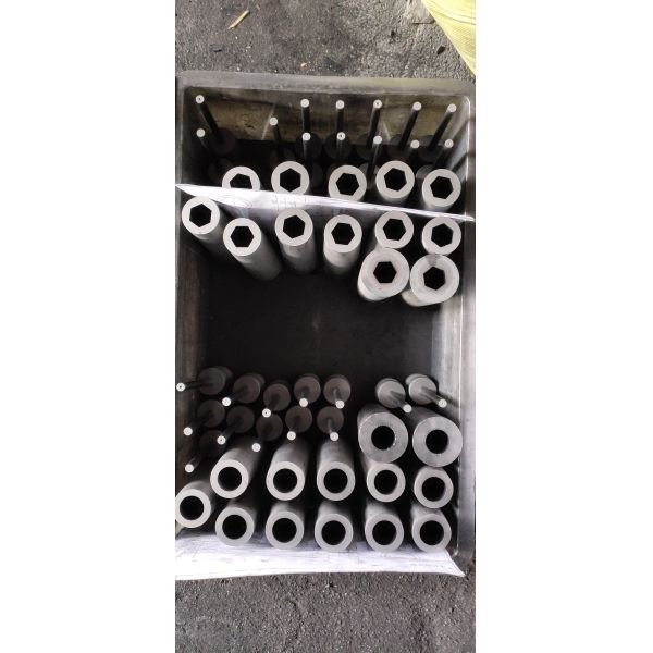 Customized Density 1.85-1.89g/cm3 Hexagonal Graphite Mold for Casting from Professional