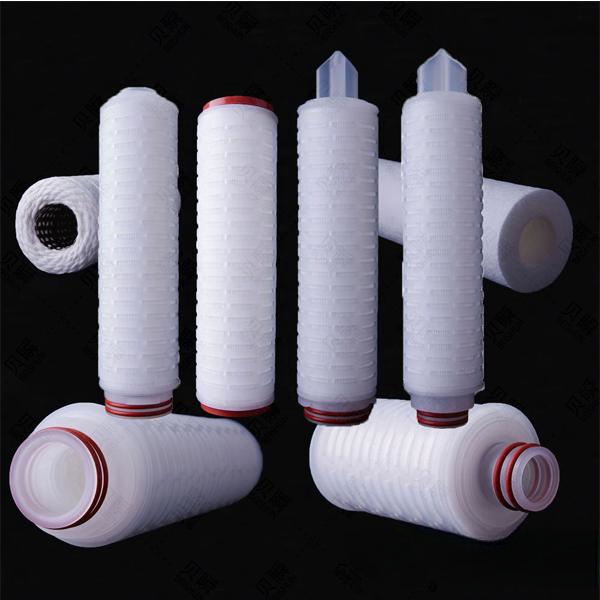 1kg Weight OD 68.5mm Folding Filter Pleated PP Filter Cartridge for Filtration