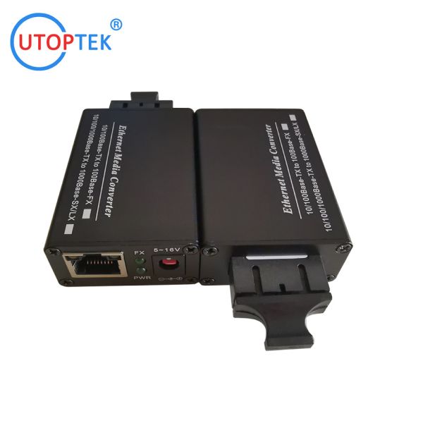 Mini 10/100/1000m Fiber Optic Sc Media Converter gigabit mini fiber media converter with cheap price