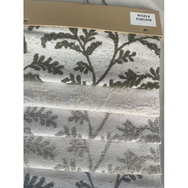 Jacquard Woven Chenille Sofa Fabric with 142CM Width and Medium Weight for Durable Upholstery