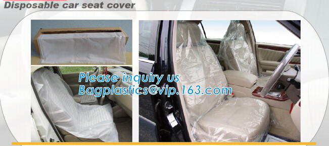 customized plastic car seat cover fit for all seats, Custom Car Seat Cover Package Disposable PE Plastic, limited, ltd,