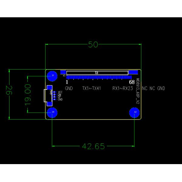 RoHS Programmable Touch Screen Controller Automotive For Industrial Applications