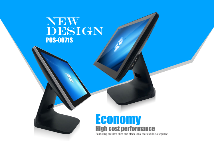 15inch Windows 7/10 POS System All-in-One Touch Screen for Small Business Convenience